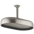 Product Image of Statement Oblong 14" 1-Function Rainhead, 2.5 GPM (Vibrant Brushed Nickel), K-26294-BN