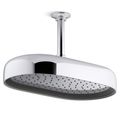 Product Image of Statement Oblong 14" 1-Function Rainhead, 2.5 GPM (Polished Chrome), K-26294-CP