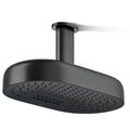 Product Image of Statement Oblong 14" 2-Function Rainhead, 2.5 GPM (Matte Black), K-26295-BL