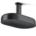 Product Image of Statement Oblong 14" 2-Function Rainhead, 1.75 GPM (Matte Black), K-26295-G-BL