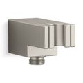 Product Image of Statement Wall Mount Handshower Holder w/ Supply Elbow And Check Valve (Vibrant Brushed Nickel), K-26310-BN