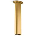 Product Image of Statement 10" Ceiling Mount 2-Function Rainhead Arm And Flange (Vibrant Brushed Moderne Brass), K-26326-2MB