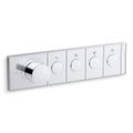 Product Image of Anthem Four-outlet Recessed Mechanical Thermostatic Valve Control (Polished Chrome), K-26348-9-CP