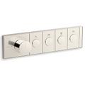 Product Image of Anthem Four-outlet Recessed Mechanical Thermostatic Valve Control (Vibrant Polished Nickel), K-26348-9-SN