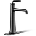 Product Image of Tone Tall Single-handle Bathroom Sink Faucet, 1.2 GPM (Matte Black), K-26437-4-BL
