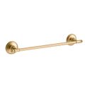 Product Image of Eclectic 18" Towel Bar (Vibrant Brushed Moderne Brass), K-26498-2MB