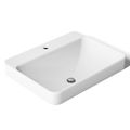 Product Image of Vox 23" Rectangular Vessel Bathroom Sink (White), K-2660-1-0