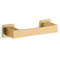 Product Image of Honesty Pivoting Toilet Paper Holder (Vibrant Brushed Moderne Brass), K-26638-2MB