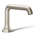 Product Image of Occasion Bathroom Sink Faucet Spout Only w/ Straight Design, 1.2 GPM (Vibrant Brushed Nickel), K-27009-BN