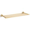 Product Image of Elate 24" Hotelier (Vibrant Brushed Moderne Brass), K-27294-2MB