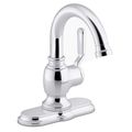 Product Image of Ludington Single-Handle Bathroom Sink Faucet (Chrome), K-27374-4-CP
