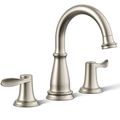Product Image of Bellera Widespread Bathroom Sink Faucet, 1.2 GPM (Vibrant Brushed Nickel), K-27380-4-BN