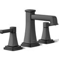 Product Image of Riff Widespread Bathroom Sink Faucet, 1.2 GPM (Matte Black), K-27399-4-BL