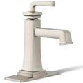 Product Image of Riff Single-handle Bathroom Sink Faucet, 1.2 GPM (Vibrant Brushed Nickel), K-27400-4-BN