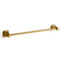 Product Image of Riff 24" Towel Bar (Vibrant Brushed Moderne Brass), K-27410-2MB