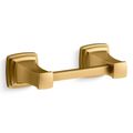 Product Image of Riff Pivoting Toilet Paper Holder (Vibrant Brushed Moderne Brass), K-27413-2MB