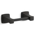 Product Image of Riff Pivoting Toilet Paper Holder (Matte Black), K-27413-BL