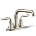 Product Image of Tone Centerset Bathroom Sink Faucet, 1.2 GPM (Vibrant Brushed Nickel), K-27414-4-BN