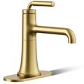 Product Image of Tone Single-handle Bathroom Sink Faucet, 1.2 GPM (Vibrant Brushed Moderne Brass), K-27415-4-2MB