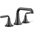 Product Image of Tone Widespread Bathroom Sink Faucet, 1.2 GPM (Matte Black), K-27416-4-BL