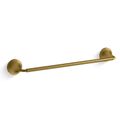 Product Image of Tone 18" Towel Bar (Vibrant Brushed Moderne Brass), K-27425-2MB