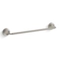 Product Image of Tone 18" Towel Bar (Vibrant Brushed Nickel), K-27425-BN