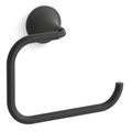Product Image of Tone Towel Ring (Matte Black), K-27428-BL