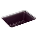 Product Image of Cairn 24 Undermount Sgl Basin W/Rack (Matte Black Plum), K-28001-CM8