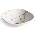 Product Image of Aureus 16-3/4" Square Vessel Bathroom Sink, No Overflow (White), K-28038-AUR-0
