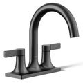 Product Image of Venza Centerset Bathroom Sink Faucet, 1.0 GPM (Matte Black), K-28124-4K-BL