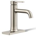 Product Image of Venza Single-handle Bathroom Sink Faucet, 1.0 GPM (Vibrant Brushed Nickel), K-28126-4K-BN
