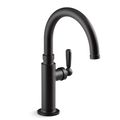Product Image of Edalyn by Studio McGee Single-handle Bar Sink Faucet (Matte Black), K-28357-BL
