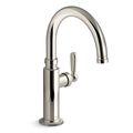 Product Image of Edalyn by Studio McGee Single-handle Bar Sink Faucet (Vibrant Polished Nickel), K-28357-SN