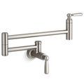 Product Image of Edalyn by Studio McGee Wall Mount Pot Filler (Vibrant Stainless), K-28359-VS