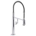 Product Image of Edalyn by Studio McGee Semi-professional Kitchen Faucet w/ 2-Function Sprayhead (Polished Chrome), K-28360-CP