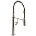 Product Image of Edalyn by Studio McGee Semi-professional Kitchen Faucet w/ 2-Function Sprayhead (Vibrant Polished Nickel), K-28360-SN