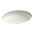 Product Image of Canvas Cast Iron Lavatory (Biscuit), K-2874-96