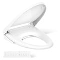 Product Image of PureWash E930 Elongated Bidet Toilet Seat w/ Remote Control (White), K-28821-0