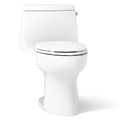 Product Image of Santa Rosa One-piece Compact Elongated Toilet, 1.28 GPF (White), K-30810-RA-0