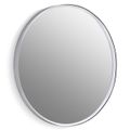 Product Image of Essential 22" Round Framed Mirror (Polished Chrome), K-31367-CPL
