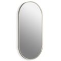 Product Image of Essential 18" X 36" Capsule Framed Mirror (Brushed Nickel), K-31371-BNL