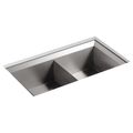 Product Image of Poise Sink Double Equal Basin, K-3388-NA