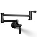Product Image of Wall Mount Pot Filler (Matte Black), K-35744-BL