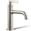 Product Image of Castia Single-handle Bathroom Sink Faucet, 1.2 GPM (Vibrant Polished Nickel), K-35907-4-SN