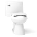Product Image of Cimarron One-piece Elongated Toilet w/ Concealed Trapway, 1.28 GPF (White), K-3619-0