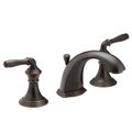 Product Image of Devonshire Widespread Lav Faucet Lever (Oil-Rubbed Bronze), K-394-4-2BZ