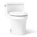 Product Image of San Souci One-piece Round-front Toilet, 1.28 GPF (White), K-4007-0