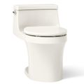 Product Image of San Souci One-piece Round-front Toilet, 1.28 GPF (Biscuit), K-4007-96