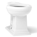 Product Image of Memoirs Round-front Bowl w/ Concealed Trapway (White), K-4387-0
