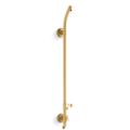 Product Image of HydroRail-S Bath/shower Column (Vibrant Brushed Moderne Brass), K-45905-2MB